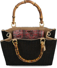 Carica l'immagine nel visualizzatore di Gallery, Tote bag Panarea in rafia