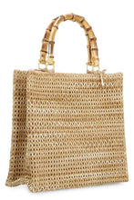 Carica l'immagine nel visualizzatore di Gallery, Tote bag Panarea in rafia