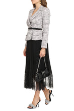 Carica l'immagine nel visualizzatore di Gallery, Abito con gonna plissettata