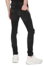 Carica l'immagine nel visualizzatore di Gallery, Jeans skinny effetto destroyed