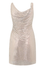 Load image into Gallery viewer, Short dress with rhinestones