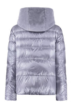 Load image into Gallery viewer, Hooded nylon down jacket