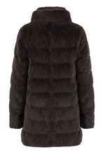 Carica l'immagine nel visualizzatore di Gallery, Piumino in ecopelliccia