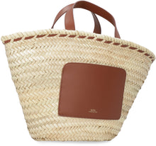 Load image into Gallery viewer, Zoe raffia tote bag