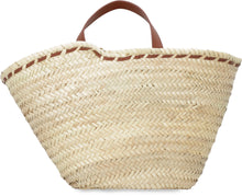 Load image into Gallery viewer, Zoe raffia tote bag
