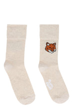 Load image into Gallery viewer, Cotton blend socks with embroidery