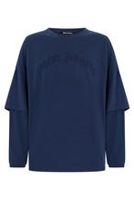 Carica l'immagine nel visualizzatore di Gallery, T-shirt a manica lunga con logo ricamato