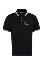 Carica l'immagine nel visualizzatore di Gallery, Polo in cotone piquet con logo