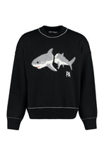 Carica l'immagine nel visualizzatore di Gallery, Pullover girocollo in lana vergine