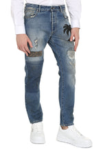Carica l'immagine nel visualizzatore di Gallery, Jeans straight leg a 5 tasche