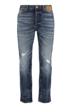 Carica l'immagine nel visualizzatore di Gallery, Jeans slim fit a 5 tasche
