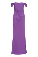 Carica l'immagine nel visualizzatore di Gallery, Abito con drappeggio sul petto