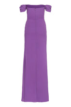 Carica l'immagine nel visualizzatore di Gallery, Abito con drappeggio sul petto