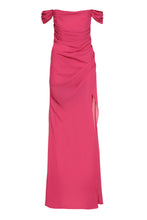 Carica l'immagine nel visualizzatore di Gallery, Abito con drappeggio sul petto