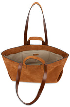 Carica l'immagine nel visualizzatore di Gallery, Borsa tote in suede