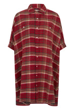 Carica l'immagine nel visualizzatore di Gallery, Abito Chemisier in Plaid