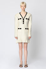 Load image into Gallery viewer, Lace-effect knitted dress