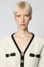 Load image into Gallery viewer, Lace-effect knitted dress