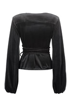 Carica l'immagine nel visualizzatore di Gallery, Blusa Steffi in velluto