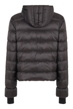 Carica l'immagine nel visualizzatore di Gallery, Piumino full-zip con cappuccio