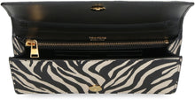 Load image into Gallery viewer, Printed leather clutch