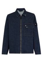 Carica l'immagine nel visualizzatore di Gallery, Giacca in denim con zip