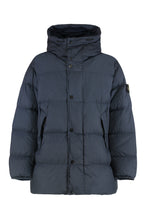 Carica l'immagine nel visualizzatore di Gallery, Parka con cappuccio in reps di nylon