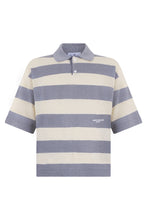Carica l'immagine nel visualizzatore di Gallery, Polo Oversize in cotone misto lino