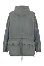 Carica l'immagine nel visualizzatore di Gallery, Parka Oversize in Cotone Tecnico