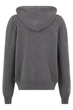 Carica l'immagine nel visualizzatore di Gallery, Maglione con cappuccio in misto lana e cachemire