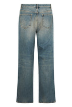 Carica l'immagine nel visualizzatore di Gallery, Jeans dritti con strappi in cotone