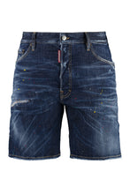 Load image into Gallery viewer, Marine denim shorts