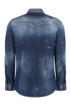 Load image into Gallery viewer, Fashion Western denim shirt