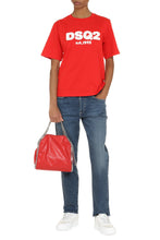 Load image into Gallery viewer, Short sleeve printed cotton t-shirt