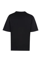 Carica l'immagine nel visualizzatore di Gallery, T-shirt a maniche corte in cotone con stampa