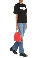 Carica l'immagine nel visualizzatore di Gallery, T-shirt a maniche corte in cotone con stampa