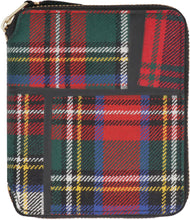 Carica l'immagine nel visualizzatore di Gallery, Portafoglio in motivo tartan