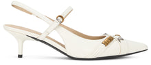 Carica l'immagine nel visualizzatore di Gallery, Sandalo slingback in pelle