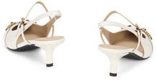 Carica l'immagine nel visualizzatore di Gallery, Sandalo slingback in pelle