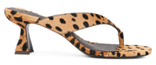 Carica l'immagine nel visualizzatore di Gallery, Sandali animalier con tacco