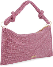 Carica l'immagine nel visualizzatore di Gallery, Clutch piatta Hera Nano con strass