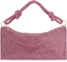Carica l'immagine nel visualizzatore di Gallery, Clutch piatta Hera Nano con strass