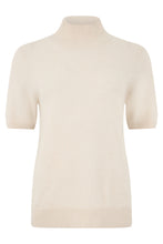 Load image into Gallery viewer, Short-sleeved sweater in wool