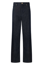 Carica l'immagine nel visualizzatore di Gallery, Jeans dritti in denim di cotone
