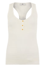 Load image into Gallery viewer, Ribbed tank top with buttons