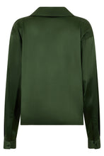 Carica l'immagine nel visualizzatore di Gallery, Blusa in Raso di Seta Stretch