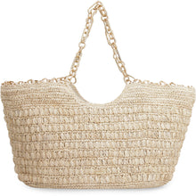 Carica l'immagine nel visualizzatore di Gallery, Tote bag Naima in rafia