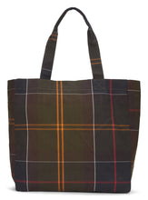 Carica l'immagine nel visualizzatore di Gallery, Borsa tote in tartan