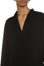 Carica l'immagine nel visualizzatore di Gallery, Blusa con dettagli in ecopelle