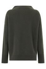 Carica l'immagine nel visualizzatore di Gallery, Maglione con collo a cratere in cashmere
